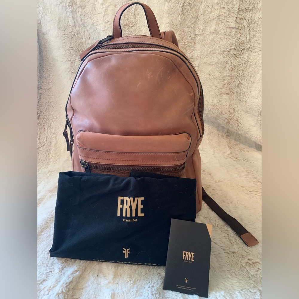 FRYE LEATHER BACKPACK!!!